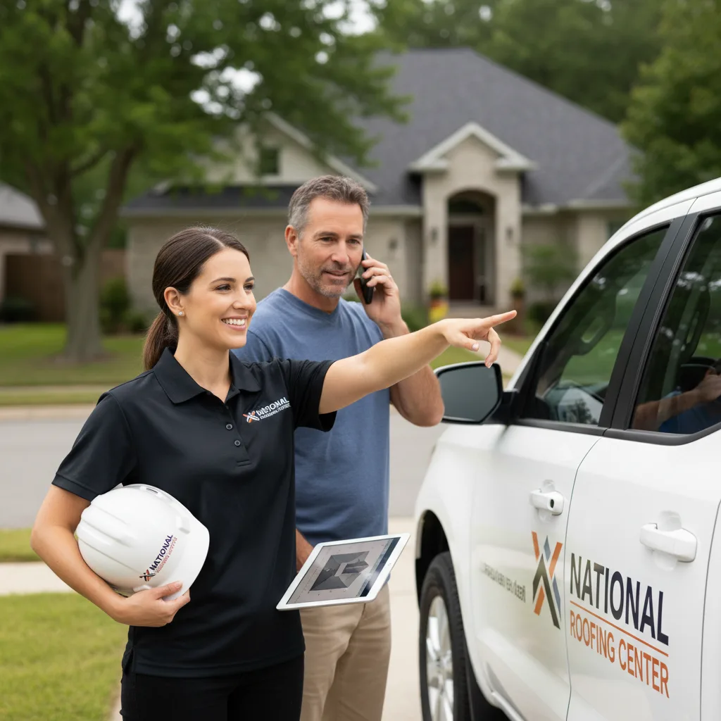 National Roofing Center customer support in Hubbard Lake